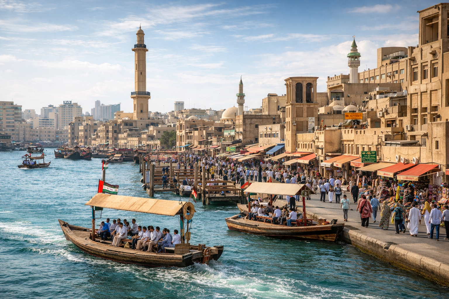 Deira & Bur Dubai Culture, Markets and the Soul of Old Dubai
